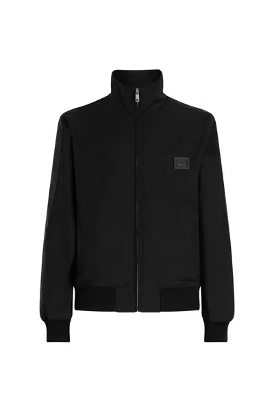 Dolce & Gabbana Coats In Black