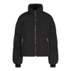 Dolce & Gabbana High-neck Zip-up Down Jacket In Black