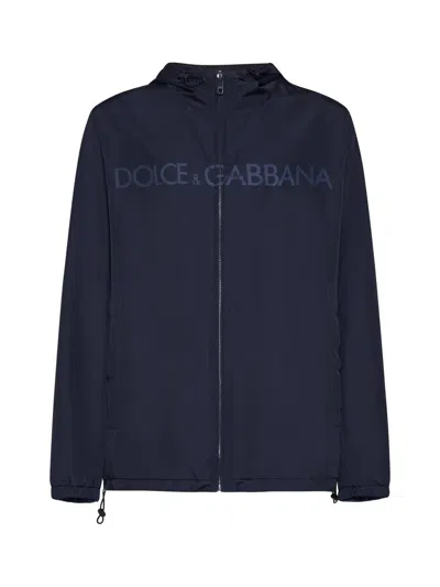 Dolce & Gabbana Jacket In Blue