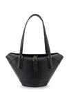 Dolce & Gabbana Coffa Capri Leather Shoulder Bag In Black