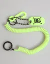 Dolce & Gabbana Coiled Spring Key Case In Green