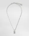 Dolce & Gabbana Collana In Silver