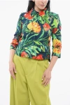 Dolce & Gabbana Graphic-print Cropped Jacket