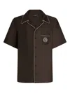 Dolce & Gabbana Hawaii Silk Twill Shirt