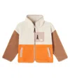 Dolce & Gabbana Colour-block Fleece Jacket In Multi