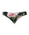 Dolce & Gabbana Colorpatterned Bikini In Green