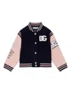 Dolce & Gabbana Colour-block Bomber Jacket In Multi
