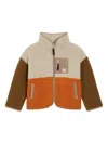 Dolce & Gabbana Colour-block Fleece Jacket In Multi