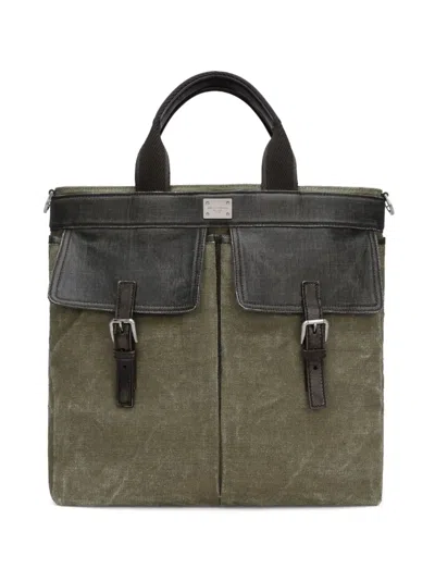 Dolce & Gabbana Colour-block Tote Bag In 8b973