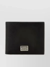DOLCE & GABBANA COMPACT CALF LEATHER WALLET