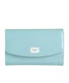 Dolce & Gabbana Compact Glossy Clutch In Blue