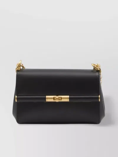 Dolce & Gabbana Compact Marlene Leather Shoulder Bag