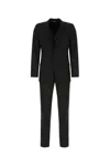 Dolce & Gabbana Midnight Blue Wool Blend Suit In Black