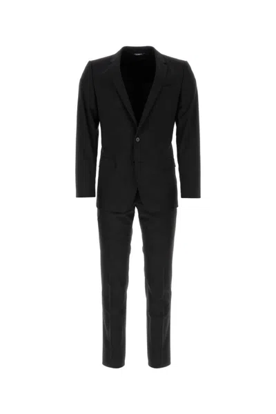 Dolce & Gabbana Completo Due Pezzi In Black