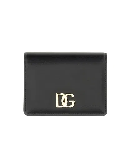 Dolce & Gabbana Continental Small Wallet In Nera