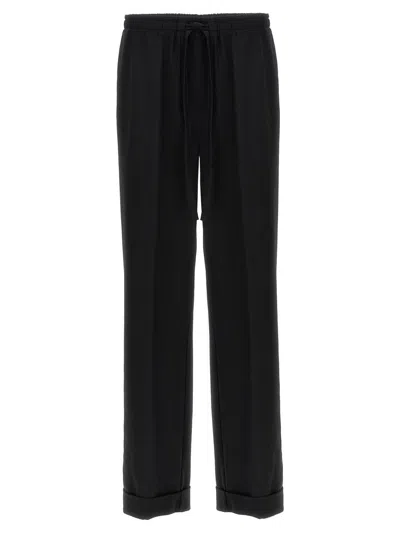 DOLCE & GABBANA DOLCE & GABBANA CONTRAST PIPING PANTS