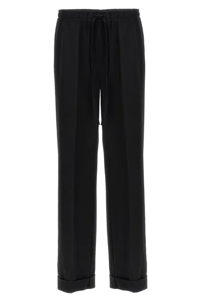 DOLCE & GABBANA DOLCE & GABBANA CONTRAST PIPING PANTS