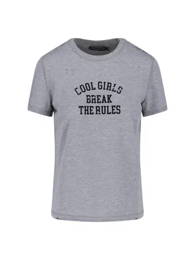 DOLCE & GABBANA 'COOL GIRLS BRAKE THE RULES' T-SHIRT