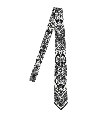 Dolce & Gabbana Maiolica Print Tie