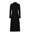 Dolce & Gabbana Double-breasted Cordonetto Lace And Wool Crêpe Coat In Multi