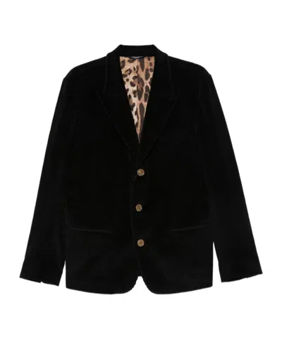DOLCE & GABBANA CORDUROY BLAZER