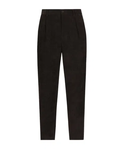 DOLCE & GABBANA DOLCE  GABBANA STRAIGHT LEG CORDUROY PANTS