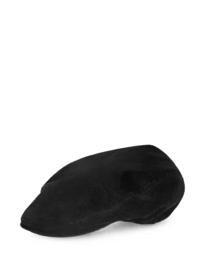 Dolce & Gabbana Corduroy Flat Cap In Black