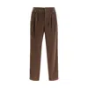Dolce & Gabbana Men Corduroy Pants In Brown