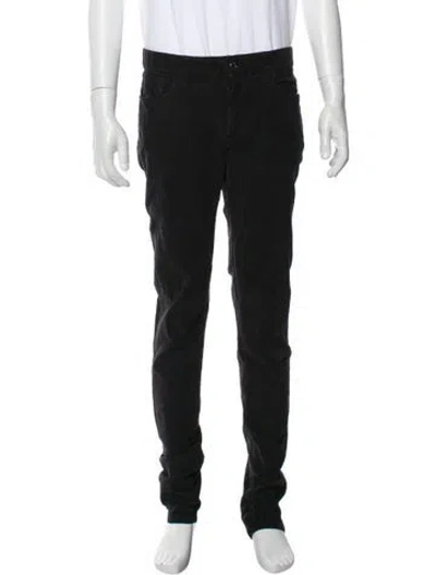 Pre-owned Dolce & Gabbana Corduroy Pants In Gray