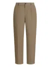 Dolce & Gabbana Corduroy-pinwale Trousers In Brown