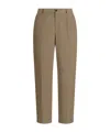 Dolce & Gabbana Corduroy-pinwale Trousers In Brown