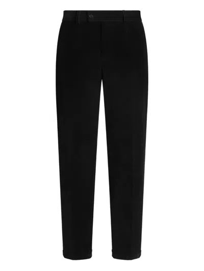 Dolce & Gabbana Corduroy Trousers In Black
