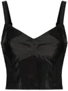 Dolce & Gabbana Bustier In Black