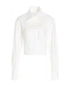 Dolce & Gabbana Corset-style Shirt In White