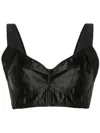 Dolce & Gabbana Corset Top In Black