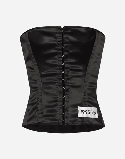 DOLCE & GABBANA CORSET WITH RE-EDITION LABEL