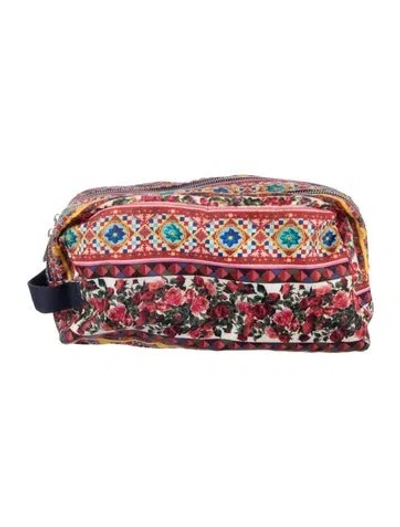 Pre-owned Dolce & Gabbana Cosmetic Bag In Multicolor