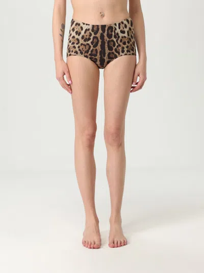 DOLCE & GABBANA SWIMSUIT DOLCE & GABBANA WOMAN COLOR BROWN,G96742032