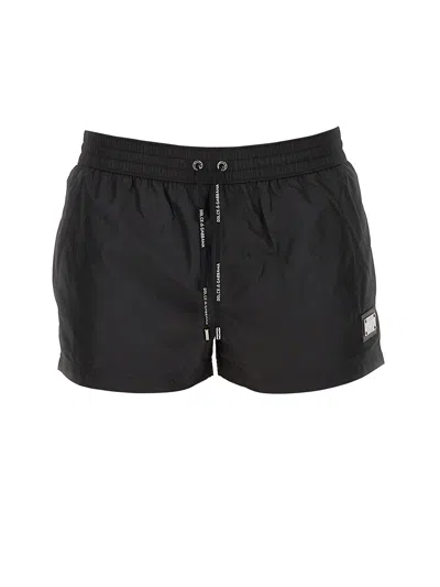 DOLCE & GABBANA BOXER SWIMSUIT