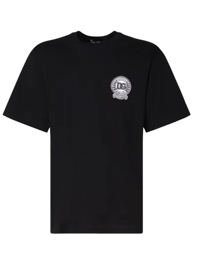 Dolce & Gabbana Black Dg Logo T-shirt