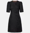 Dolce & Gabbana Cotton And Silk-blend Minidress