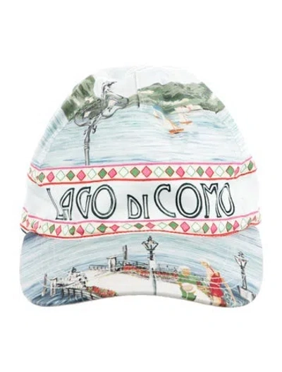 Pre-owned Dolce & Gabbana Cotton Baseball Cap In Blue