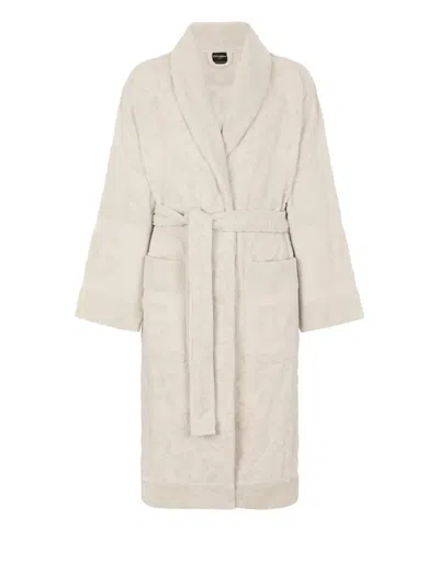 DOLCE & GABBANA COTTON BATH ROBE