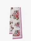 Dolce & Gabbana Women Cotton Beach Wrap With Floral Print In Multi