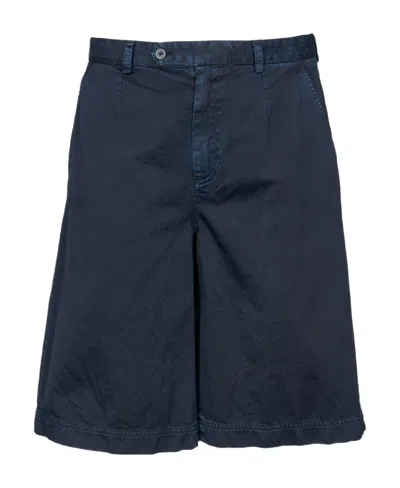 Dolce & Gabbana Cotton Bermuda Shorts In Black