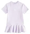 Dolce & Gabbana Cotton-blend Dress In Purple