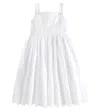 Dolce & Gabbana Cotton-blend Dress In White