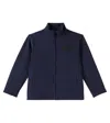 Dolce & Gabbana Cotton-blend Jersey Jacket In Blue