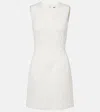 Dolce & Gabbana Cotton-blend Minidress In White