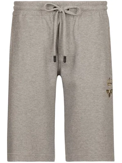 DOLCE & GABBANA COTTON-BLEND SHORTS